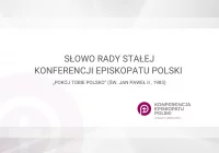 Biskupi apelują o wspólne stanowisko ws. wyborów prezydenckich - zdjęcie główne