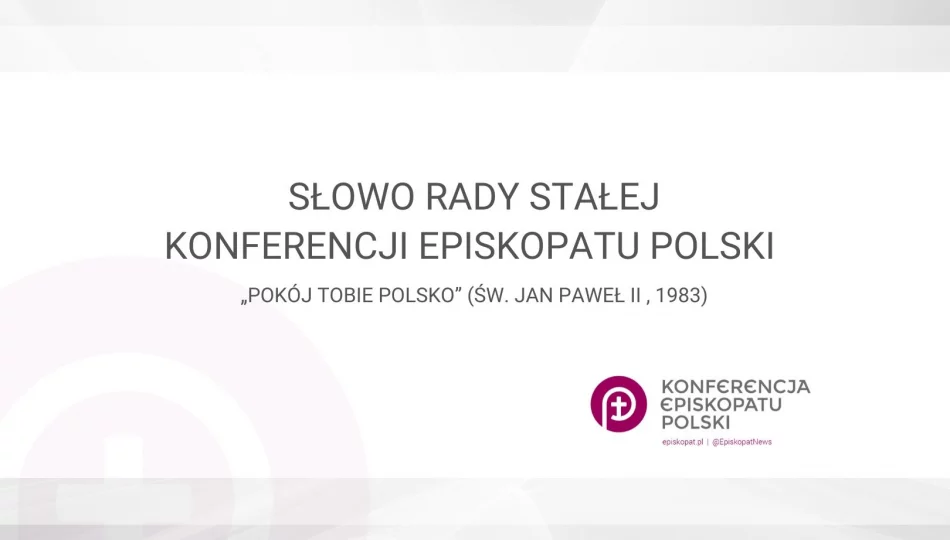 Biskupi apelują o wspólne stanowisko ws. wyborów prezydenckich - zdjęcie 1