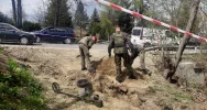 Przy drodze znaleziono ponad 1600 sztuk amunicji karabinowej - zdjęcie 3