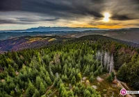 Promocja regionu - widoki z Gorców i Beskidu Wyspowego w TVP Info - zdjęcie główne