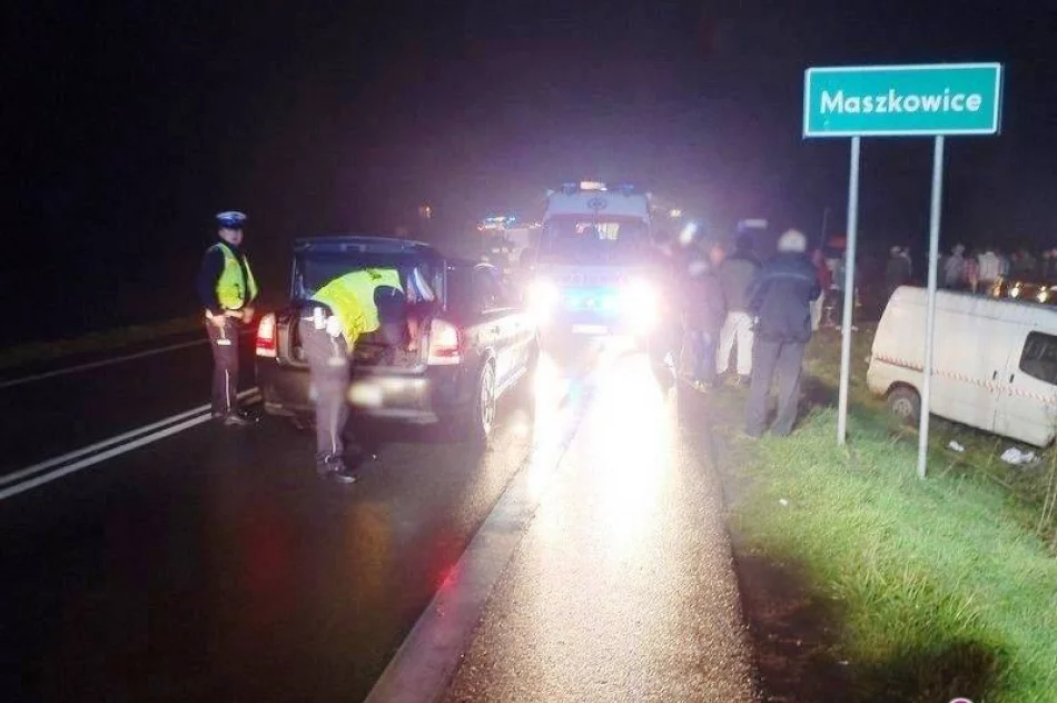 Maszkowice: dwa samochody w rowie - zdjęcie 2