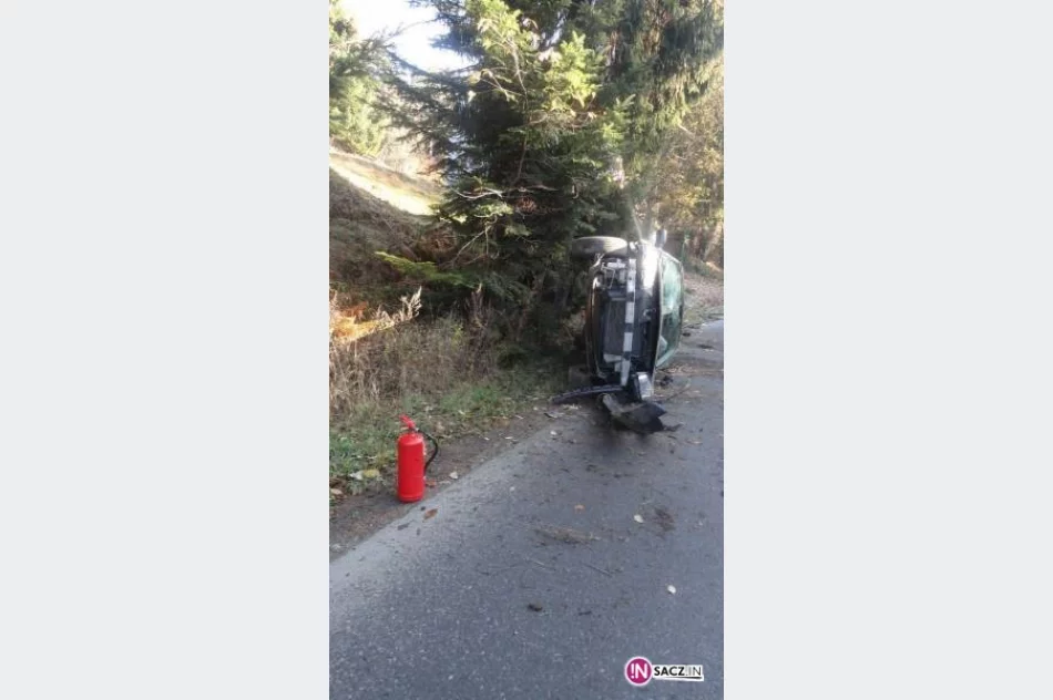 W Tyliczu auta wypadały z drogi - zdjęcie 2