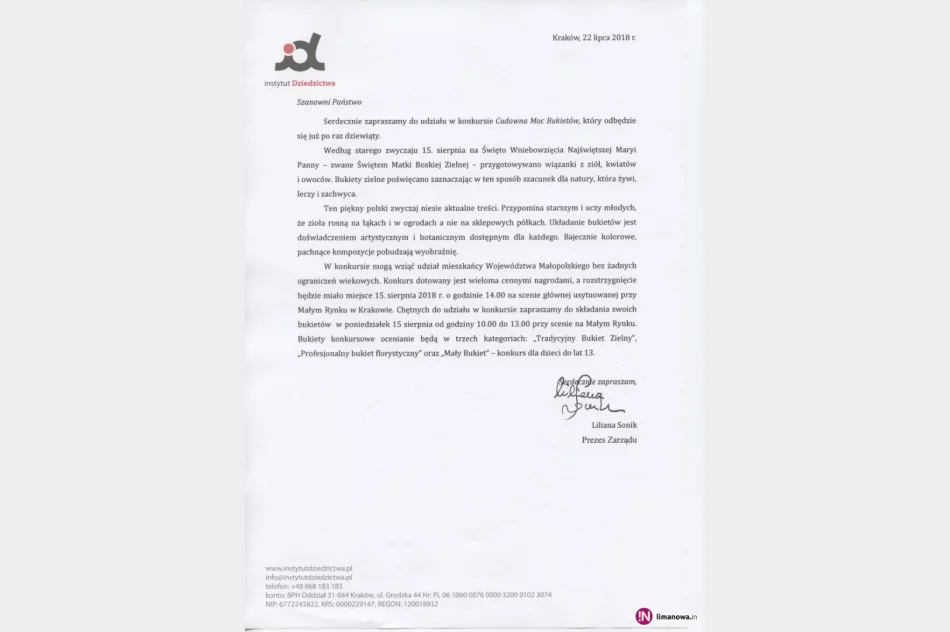 Cudowna moc bukietów - regulamin - zdjęcie 2