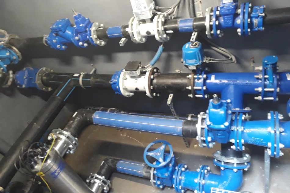 Budowa sieci wodociągowej w Wysokiem - odbiór inwestycji - zdjęcie 3