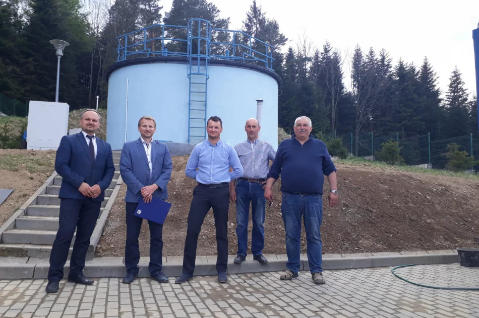 Budowa sieci wodociągowej w Wysokiem - odbiór inwestycji - zdjęcie 5