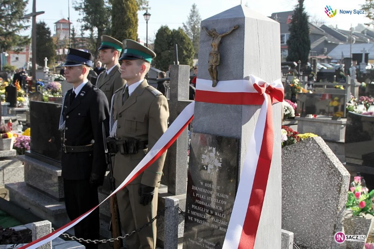 Uczczono bezimiennych żołnierzy  1. Pułku Strzelców Podhalańskich