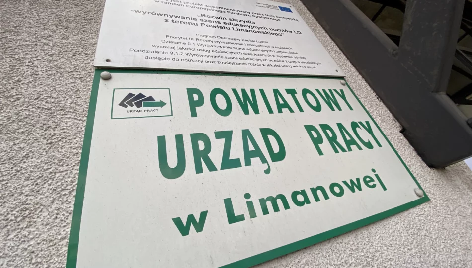 8% bezrobocia na Limanowszczyźnie  - zdjęcie 1