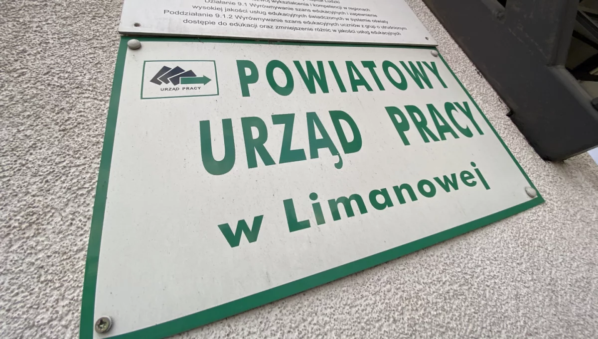 Najnowsze dane o bezrobociu na Limanowszczyźnie