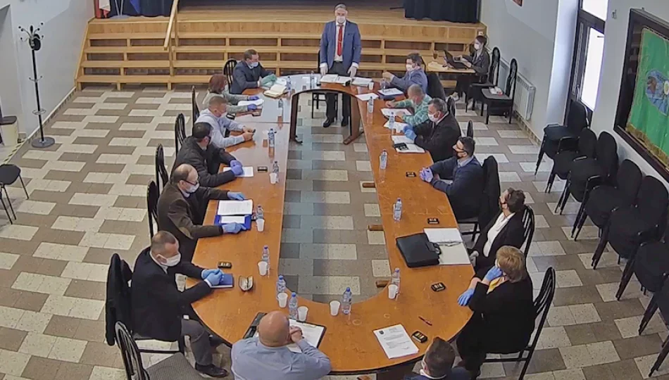 Retransmisja XVIII sesji Rady Gminy  - zdjęcie 1