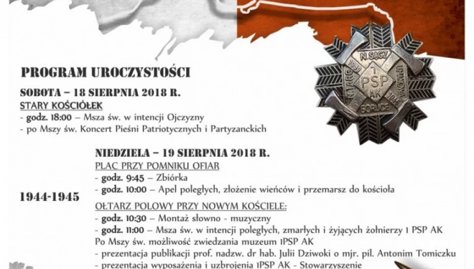 Odpust Partyzancki w Szczawie - 18-19 sierpnia 2018 - zdjęcie 1