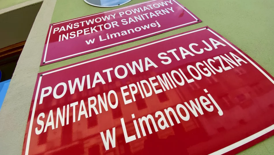 Komunikat limanowskiego sanepidu: nie ma osób hospitalizowanych - zdjęcie 1