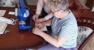 Koła Gospodyń Wiejskich szyją maseczki dla mieszkańców - zdjęcie 3