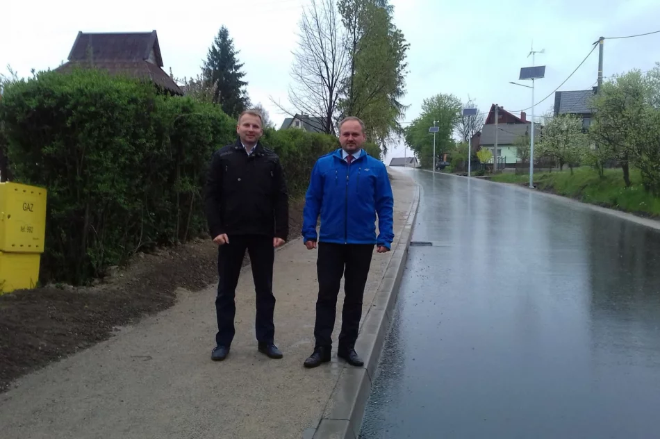 Przebudowa drogi Męcina – Kłodne – Stańkowa – inwestycja zbliża się ku końcowi - zdjęcie 3