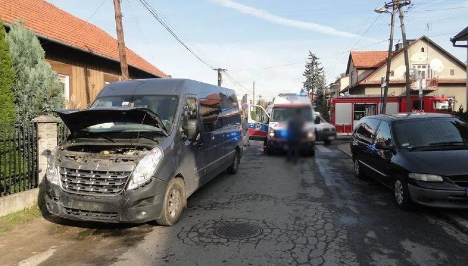 Nowy Sącz, ul. Paderewskiego zderzyły się dwa auta - są ranni - zdjęcie 1