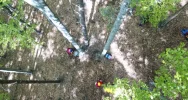 Cztery poważne akcje GOPR. Paralotniarz zawisł na drzewie, na pomoc LPR  - zdjęcie 3