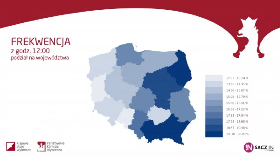 Najwyższa frekwencja wyborcza w Małopolsce - zdjęcie 1