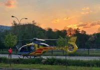 Śmigłowiec zabrał do szpitala nieprzytomną 21-latkę - zdjęcie główne