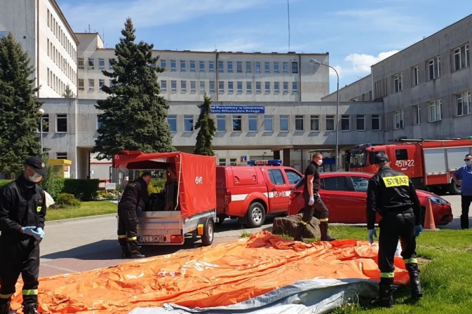 Rusza punkt poboru wymazów. Wznowiono przyjęcia i planowe zabiegi w szpitalu - zdjęcie 3