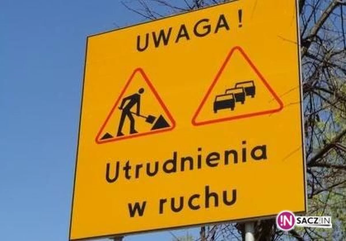 Uwaga! Ruch wahadłowy koło ronda w Podrzeczu