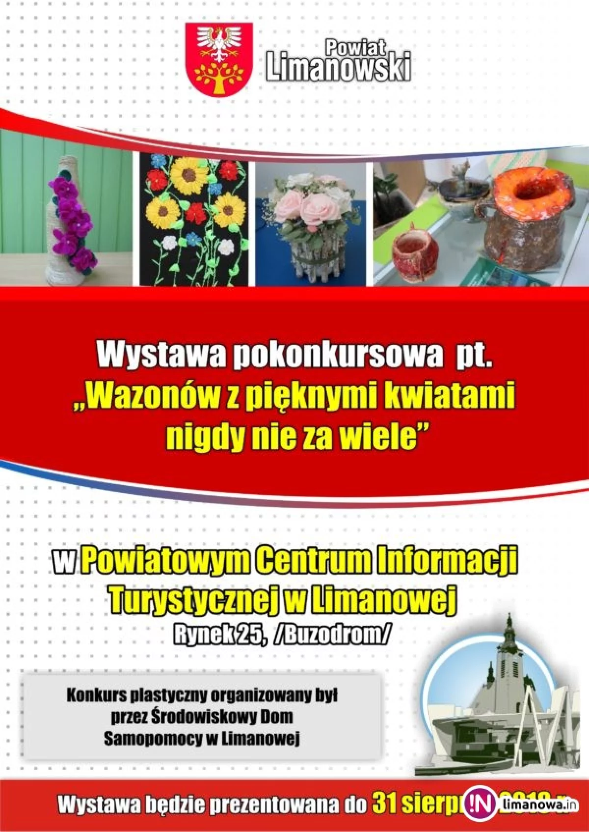 'Wazonów z pięknymi kwiatami nigdy nie za wiele' - zapraszamy na wystawę