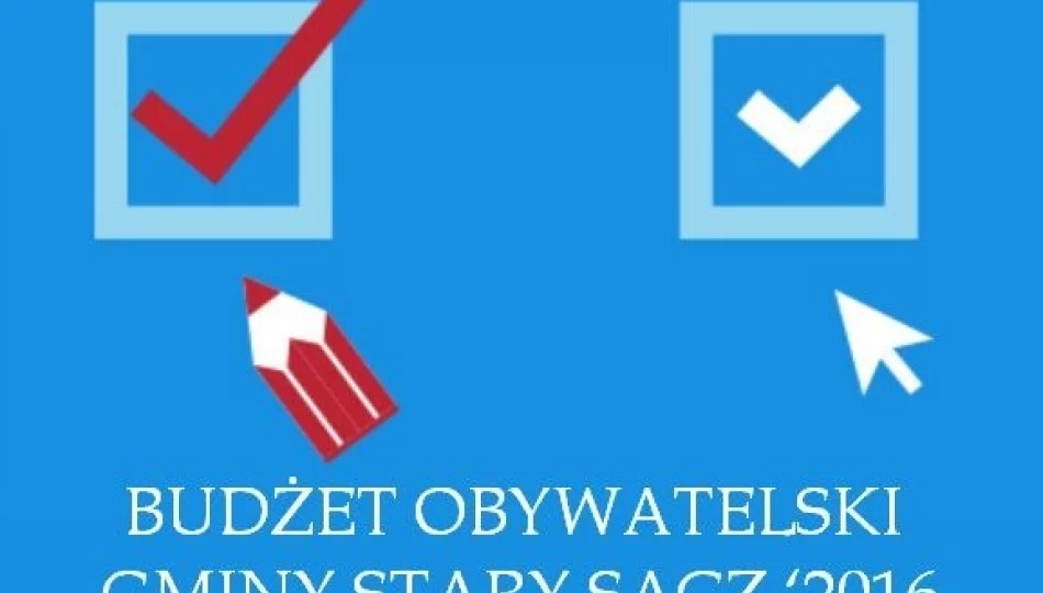 W Starym Sączu ruszyło głosowanie na kolejny Budżet Obywatelski - zdjęcie 1