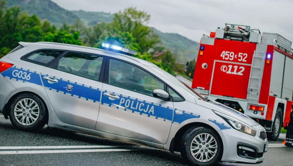 Pijany motorowerzysta zderzył się z Audi. 56-latek miał ponad 2 promile, trafił do szpitala - zdjęcie 1