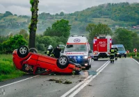 Dachowanie na drodze krajowej - zdjęcie główne