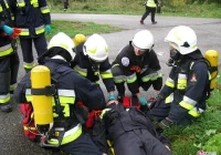 Myślec - ćwiczenia gminne jednostek OSP z terenu miasta i gminy Stary Sącz - zdjęcie główne
