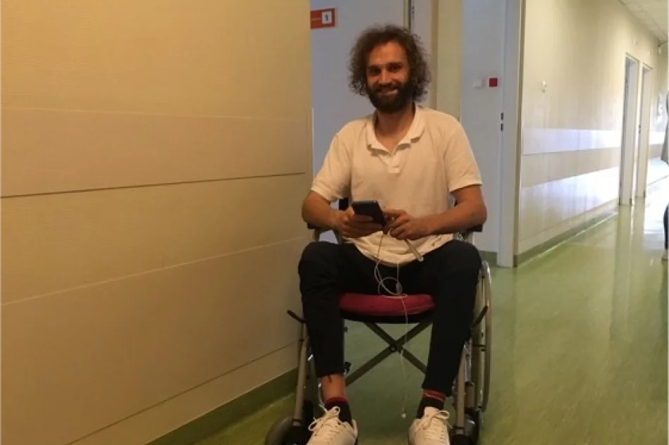 Łukasz pokazał już, że potrafi walczyć o zdrowie. Teraz potrzebne środki na rehabilitację po groźnym wypadku w górach - zdjęcie 2