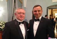 Poseł na obiedzie z prezydentem i królem Belgów - zdjęcie główne