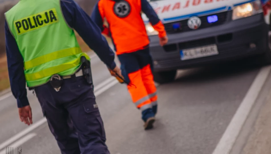 Upadek z balkonu - wstępne ustalenia policji - zdjęcie 1