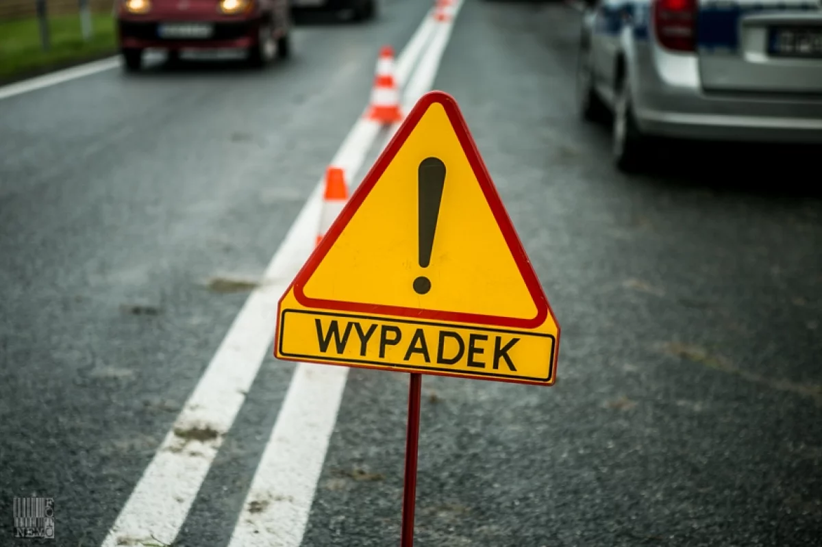 Małopolska: Koniec utrudnień na Zakopiance po wypadku motocyklisty