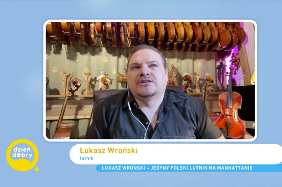 Limanowski lutnik na Manhattanie w DD TVN - zdjęcie 2