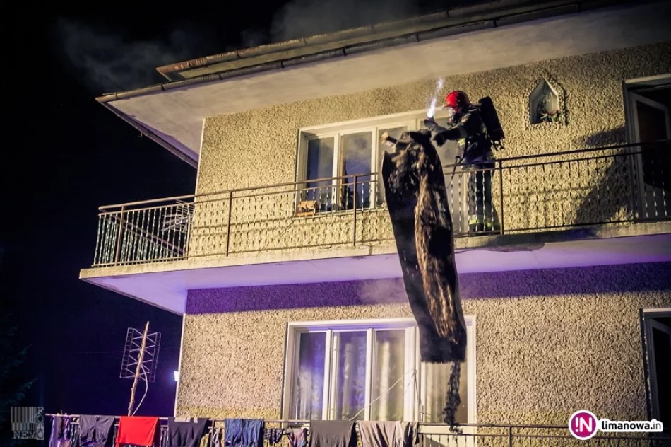 Alarm w DPS i pożar budynku mieszkalnego - zdjęcie 3