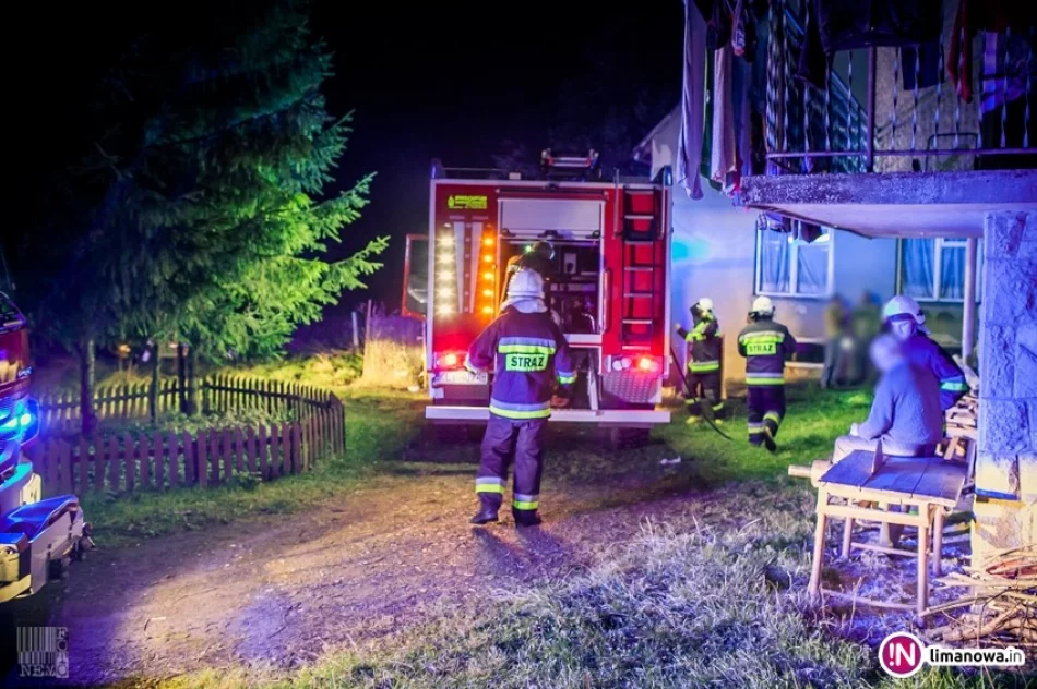 Alarm w DPS i pożar budynku mieszkalnego - zdjęcie 4