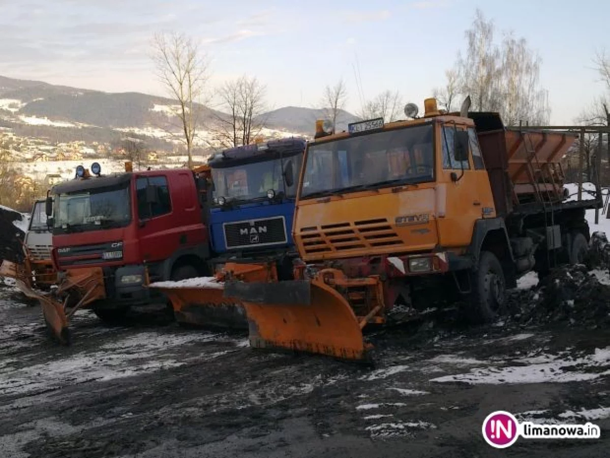 Tym razem drogowcy nie dali się zaskoczyć. Interweniowała straż