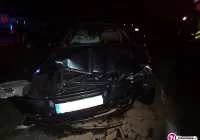 Groźnie wyglądające zderzenie na 'krajówce' - zdjęcie główne