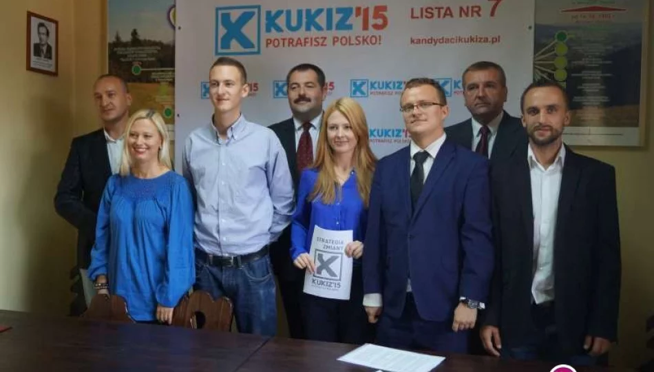 Kandydaci z listy „Kukiz’15” przedstawili swoje wizje pracy w Sejmie - zdjęcie 1