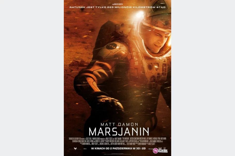 Kino Sokół: mamy bilety na „Chemię” i „Marsjanina” - zdjęcie 2