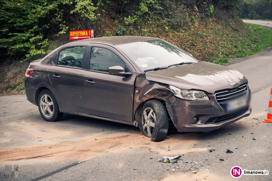 Zderzenie aut - dwie ranne osoby zabrało pogotowie - zdjęcie 4