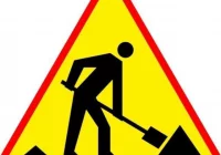 Uwaga! Zamknięta droga w okolicach Podole-Górowa, Łęka - zdjęcie główne