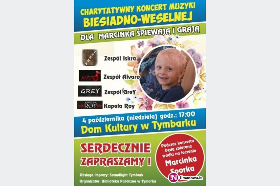 Pomóż Marcinkowi w walce z chorobą - przyjdź na koncert! - zdjęcie 2