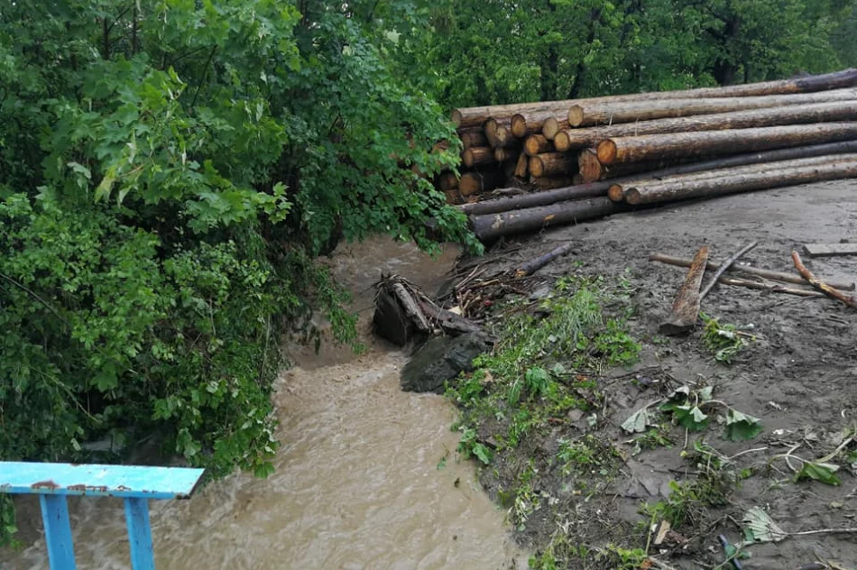 Podtopienia po intensywnym deszczu. Interweniowali strażacy - zdjęcie 8