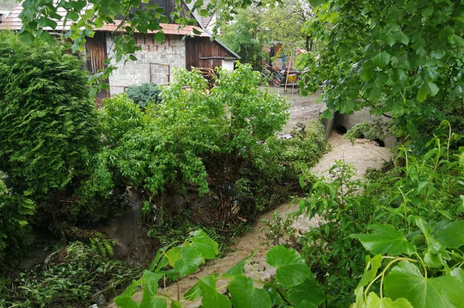 Podtopienia po intensywnym deszczu. Interweniowali strażacy - zdjęcie 11