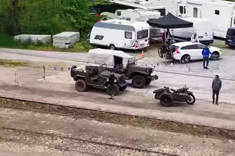 Stacja kolejowa kolejny raz stała się planem filmowym  - zdjęcie 2