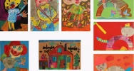 Wirtualna galeria prac plastycznych uczniów Szkoły Podstawowej w Pisarzowej - zdjęcie 3