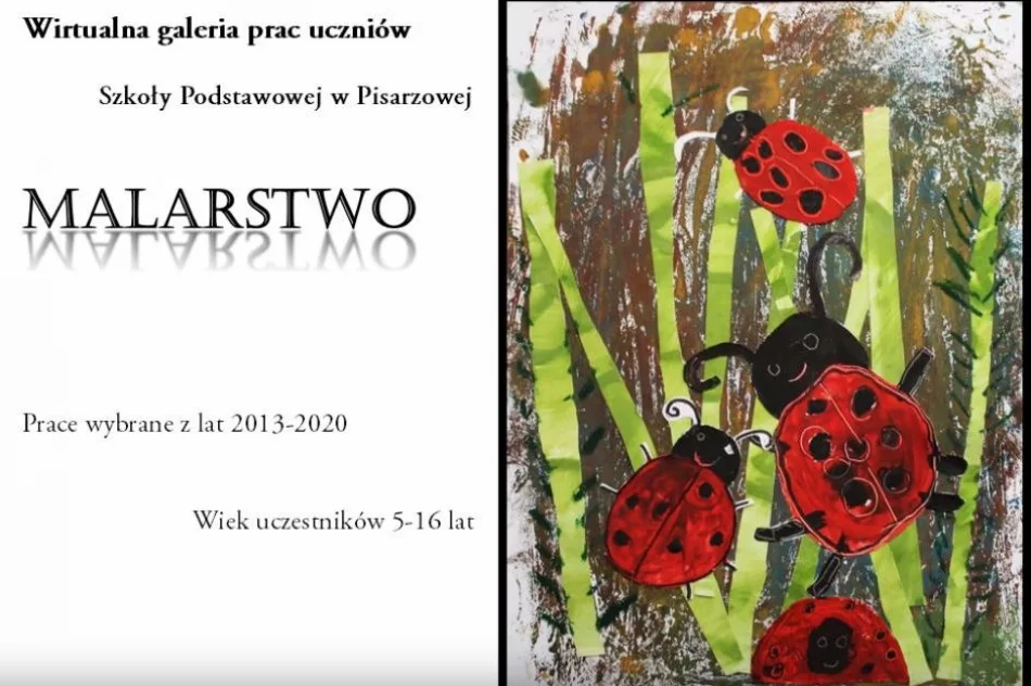 Wirtualna galeria prac plastycznych uczniów Szkoły Podstawowej w Pisarzowej - zdjęcie 4