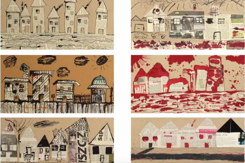 Wirtualna galeria prac plastycznych uczniów Szkoły Podstawowej w Pisarzowej - zdjęcie 6