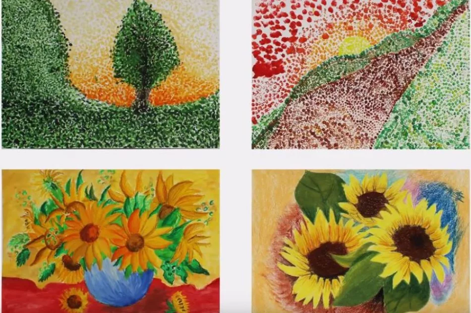 Wirtualna galeria prac plastycznych uczniów Szkoły Podstawowej w Pisarzowej - zdjęcie 7