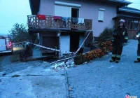 Dramat w Białej Niżnej - wybuchł gaz w budynku mieszkalnym - zdjęcie główne